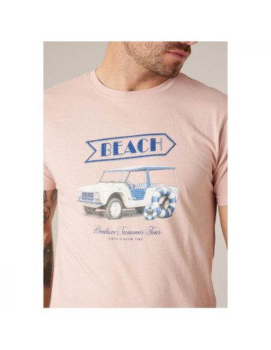 T-shirt BEACHWAY Jack&Jones Originals Orange Été
